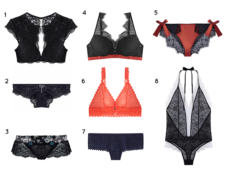 selection lingerie morphologie en H