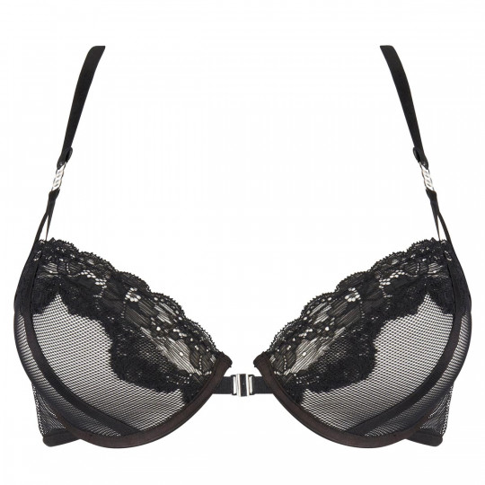 Soutien-gorge push up ARIANE ivoire bonnet B-D