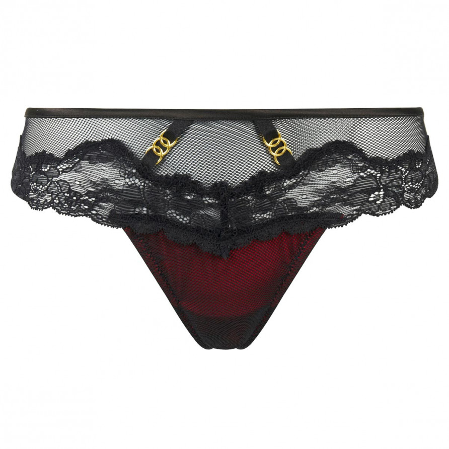 String dentelle, string color - Lingerie pas cher - Pommpoire