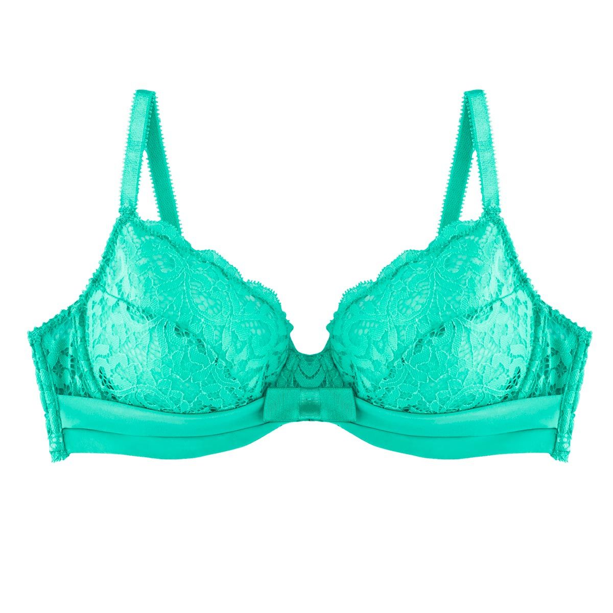 Soutien-gorge corbeille bonnets B, C et D menthe Innocente - Pomm'Poire - Modalova