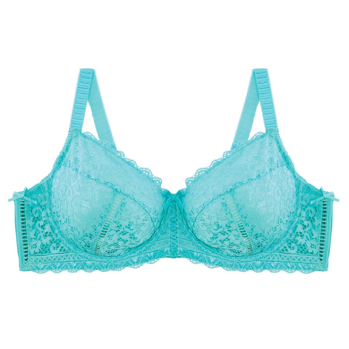 Soutien-gorge emboitant bonnets C, D et E menthe Elena