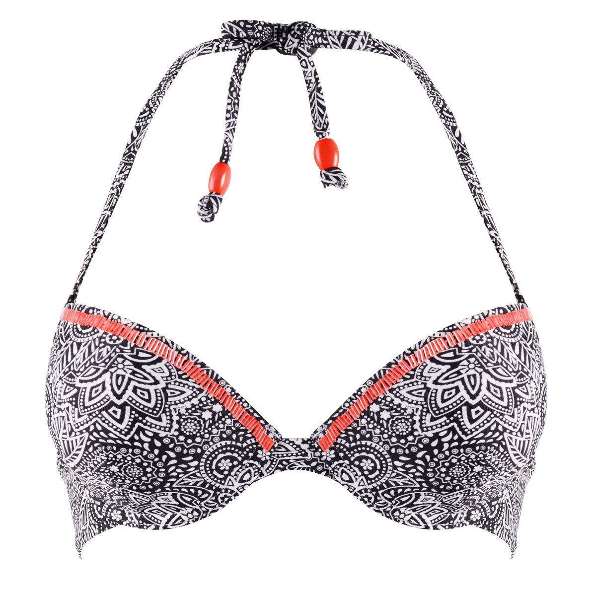 Haut de maillot push-up noir/blanc Cocktail by Brigitte Bardot - Pomm'Poire - Modalova