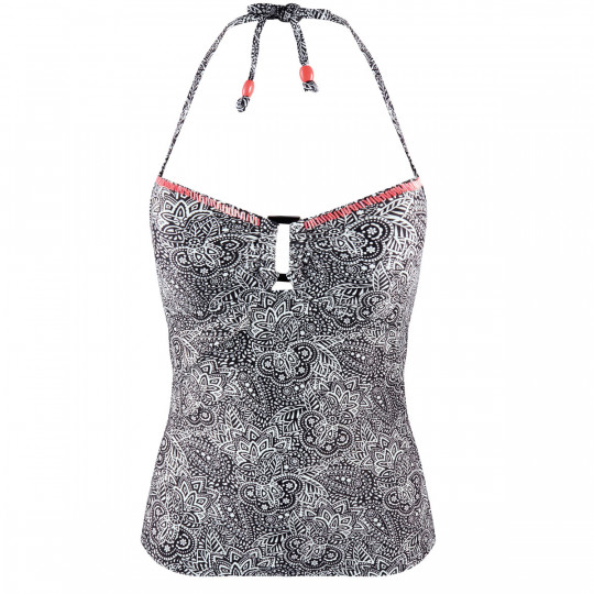 Tankini noir/blanc Cocktail by Brigitte Bardot