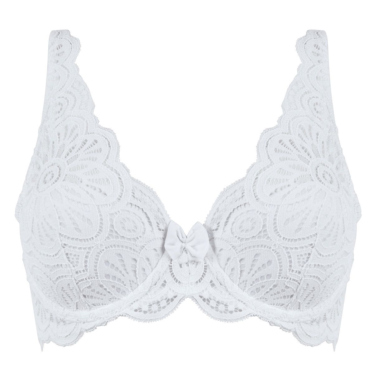 Soutien-gorge ampliforme coque moulée blanc Paname - Pomm'Poire - Modalova