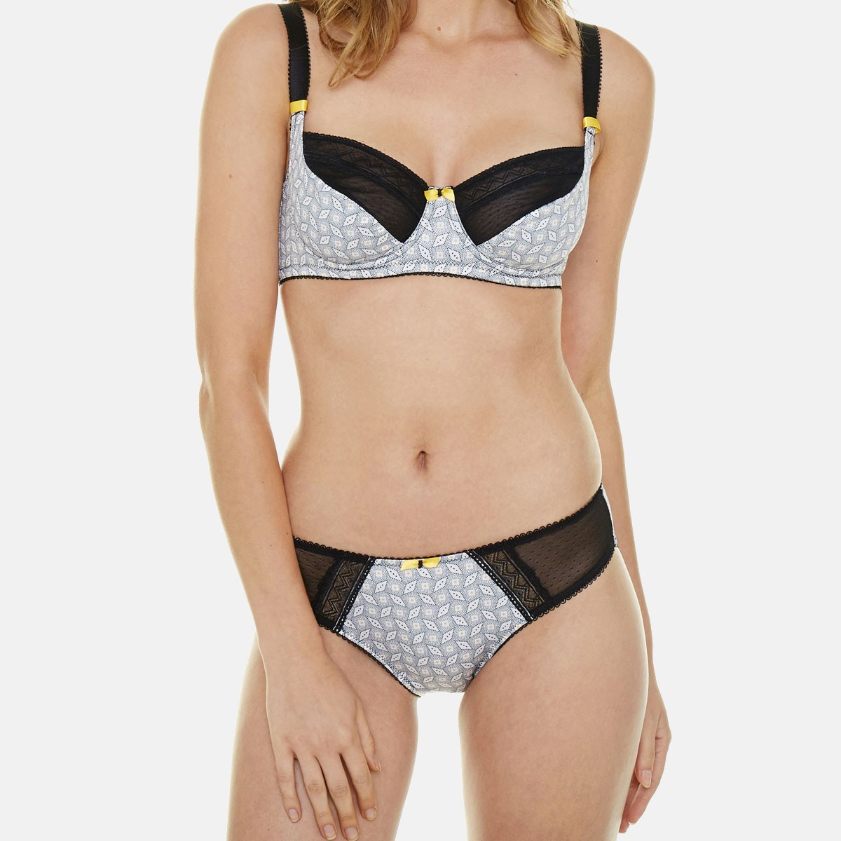 Culotte noir/jaune Kiwi - Pomm'Poire - Modalova