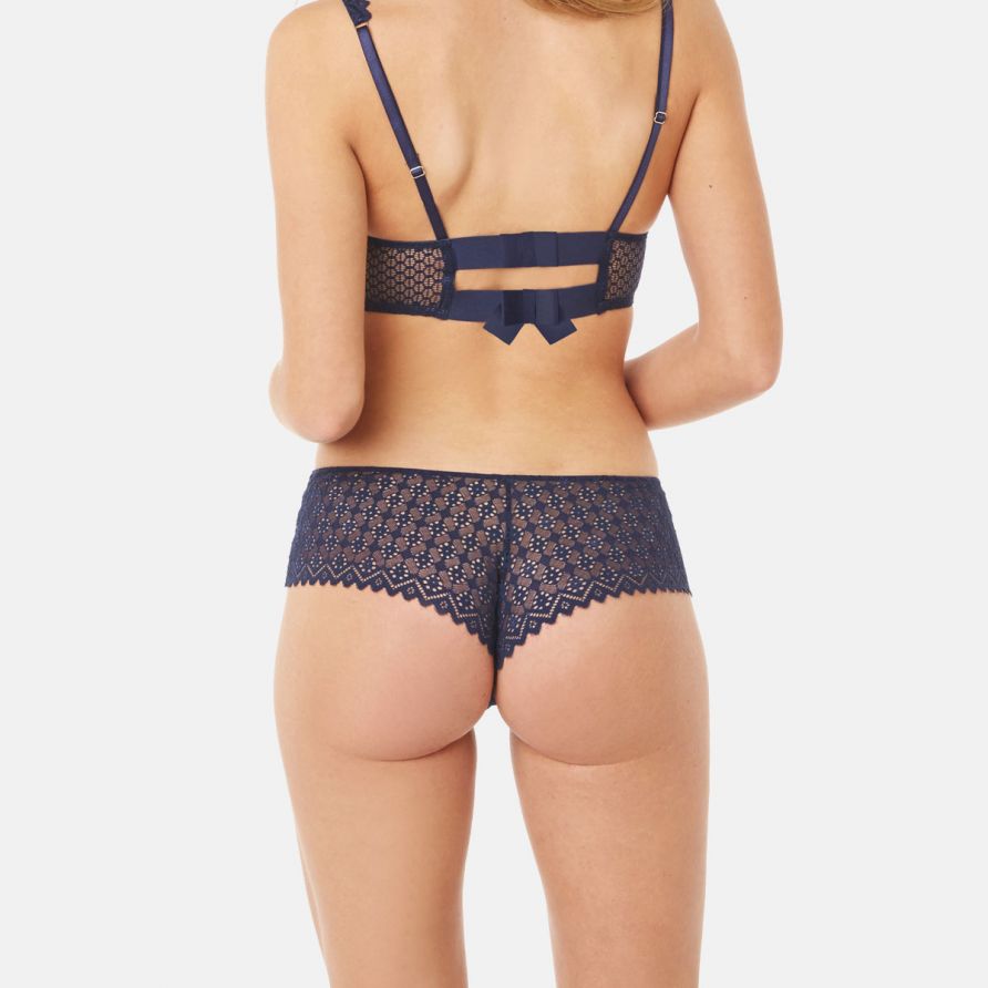 Shorty tanga bleu Culottée