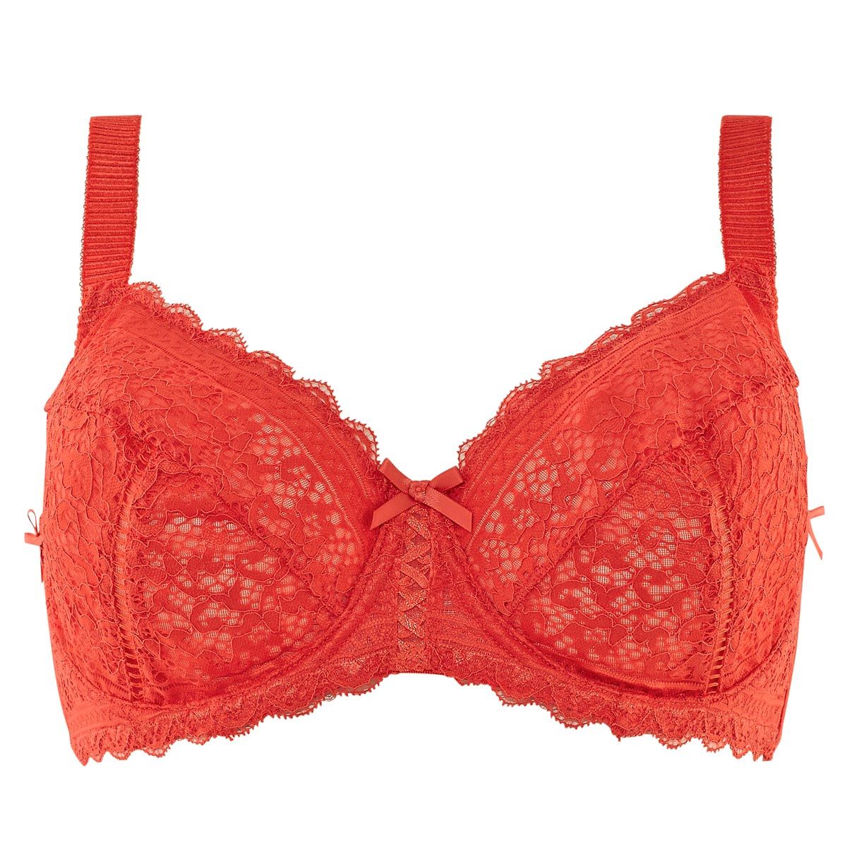 Soutien-gorge grand maintien C, D et E orange Elena - Pomm'Poire - Modalova