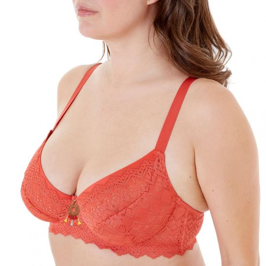 soutien gorge orange