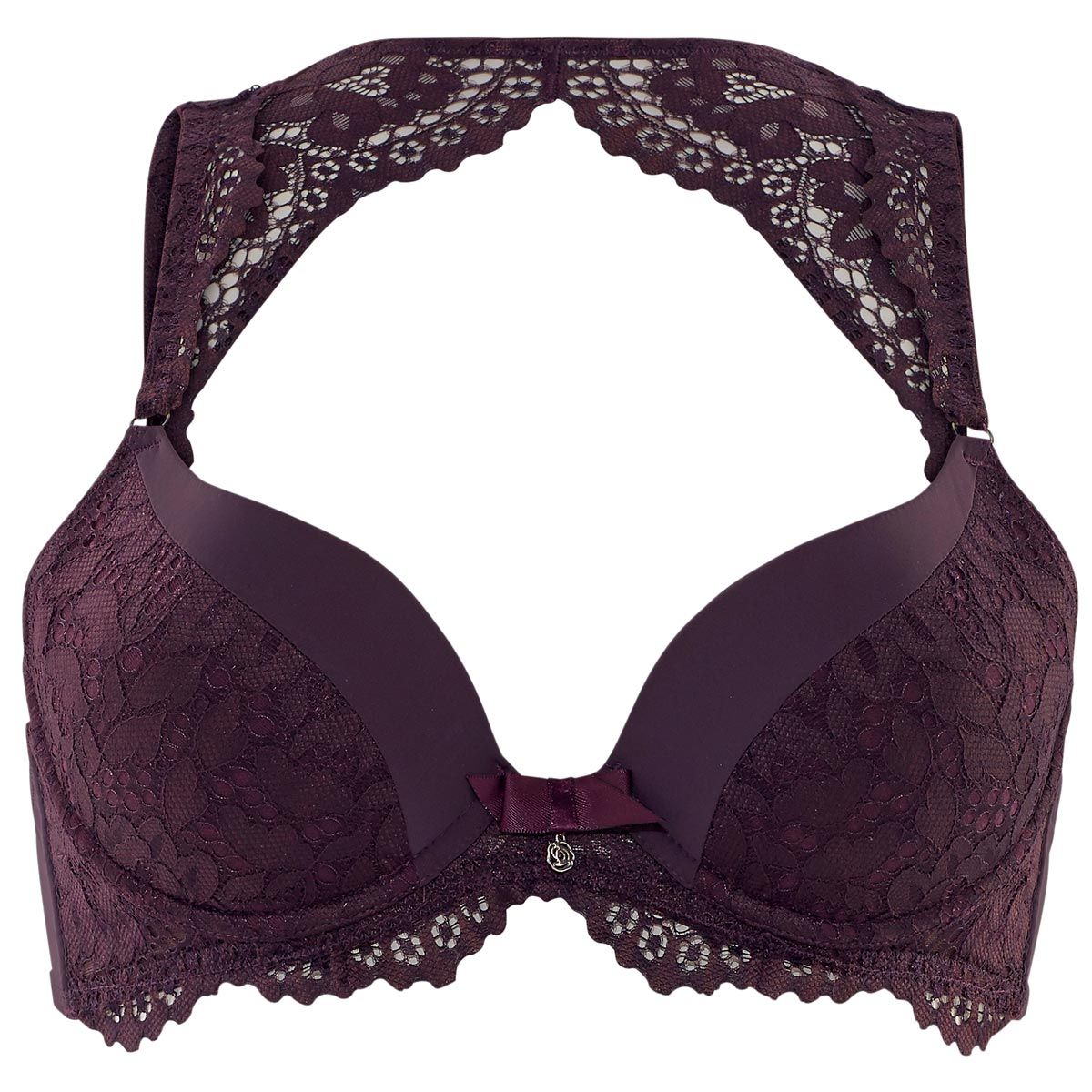 Soutien-gorge ampliforme coque moulée figue Ecaille - Pomm'Poire - Modalova