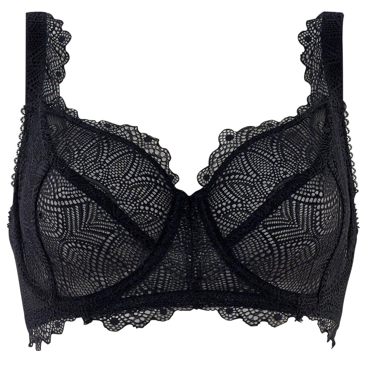 Soutien-gorge grand maintien C, D et E noir Insolente - Pomm'Poire - Modalova
