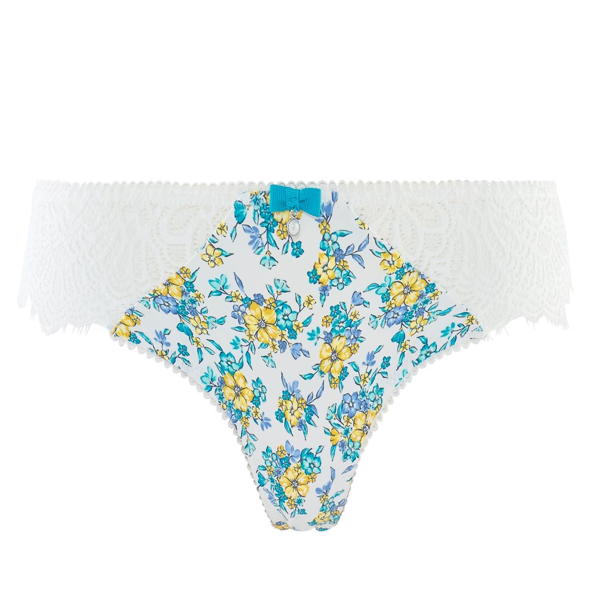 Tanga ivoire/turquoise Sweet Heart - Pomm'Poire - Modalova