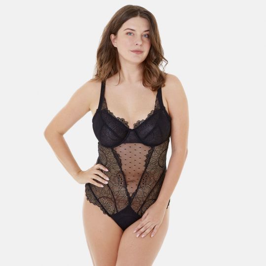 Body bonnets C, D et E noir Insolente - vue 4