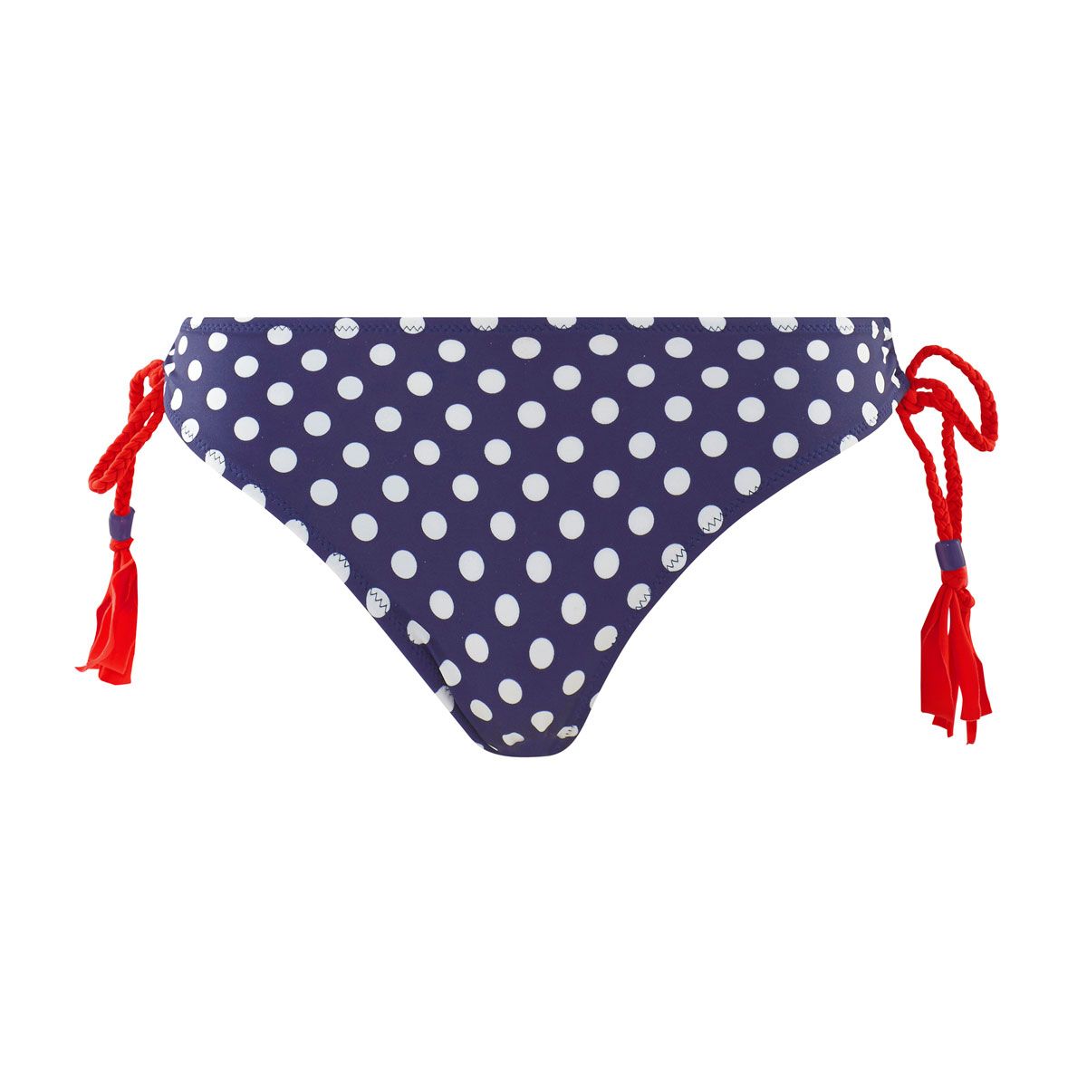 slip de bain marine/rouge plaisance