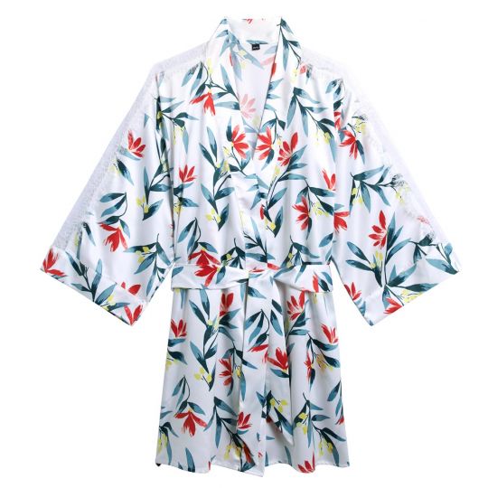 Peignoir Et Kimono Sous Vetement Pas Cher Pommpoire