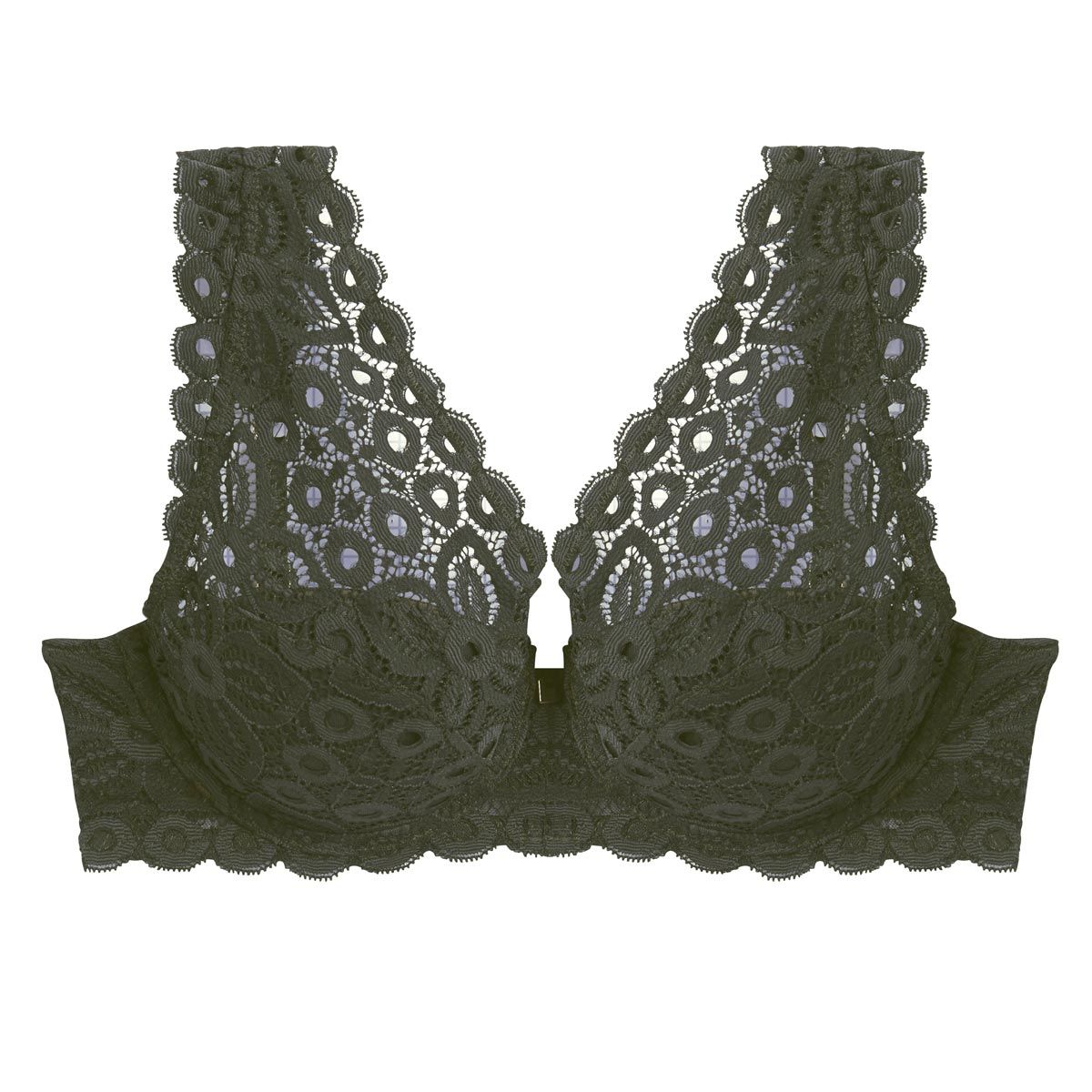 Soutien-gorge ampliforme coque moulée kaki Intrépide - Pomm'Poire - Modalova