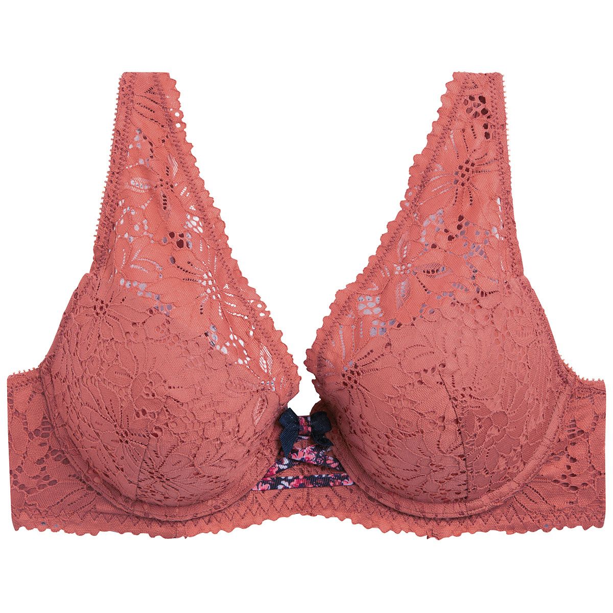 Pomm'Poire Soutien-gorge ampliforme coque moulée caramel Acajou