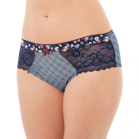 Shorty indigo/caramel Débutante