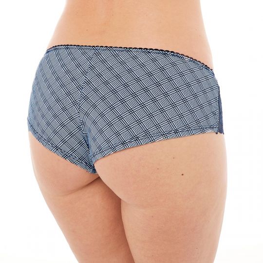 Shorty indigo/caramel Débutante