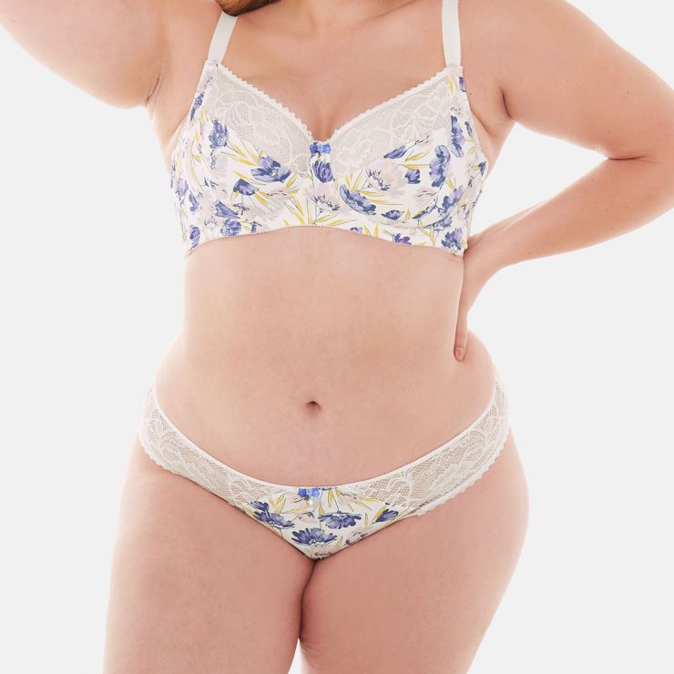 Culotte ivoire/lavande Elfe