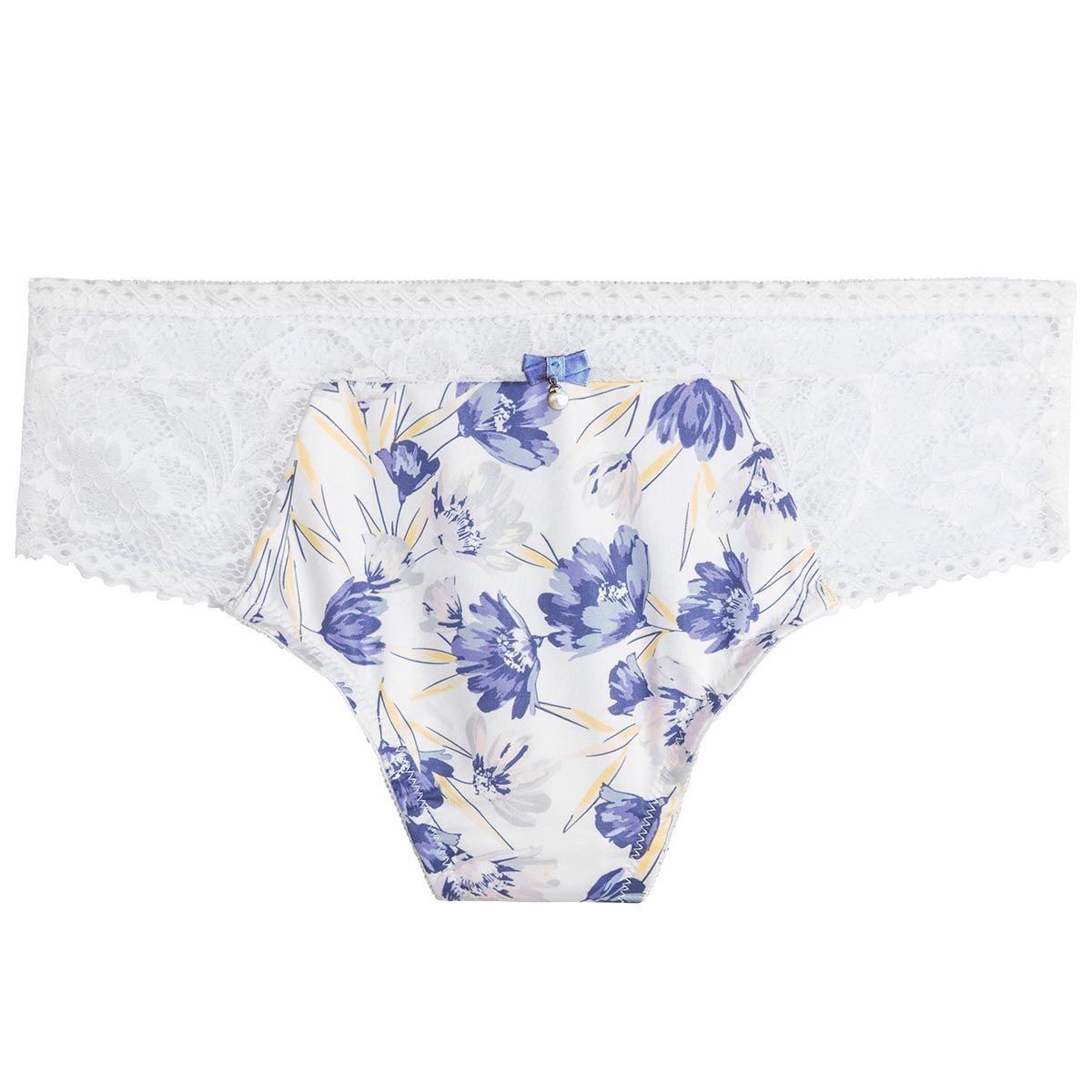 Shorty tanga ivoire/lavande Elfe - Pomm'Poire - Modalova