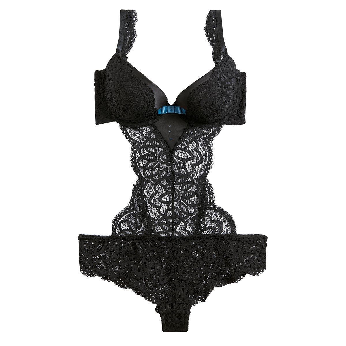 Trikini push-up noir Rivale - Pomm'Poire - Modalova