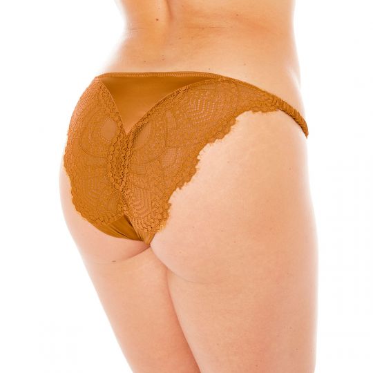 Culotte moutarde Effrontée - vue 3