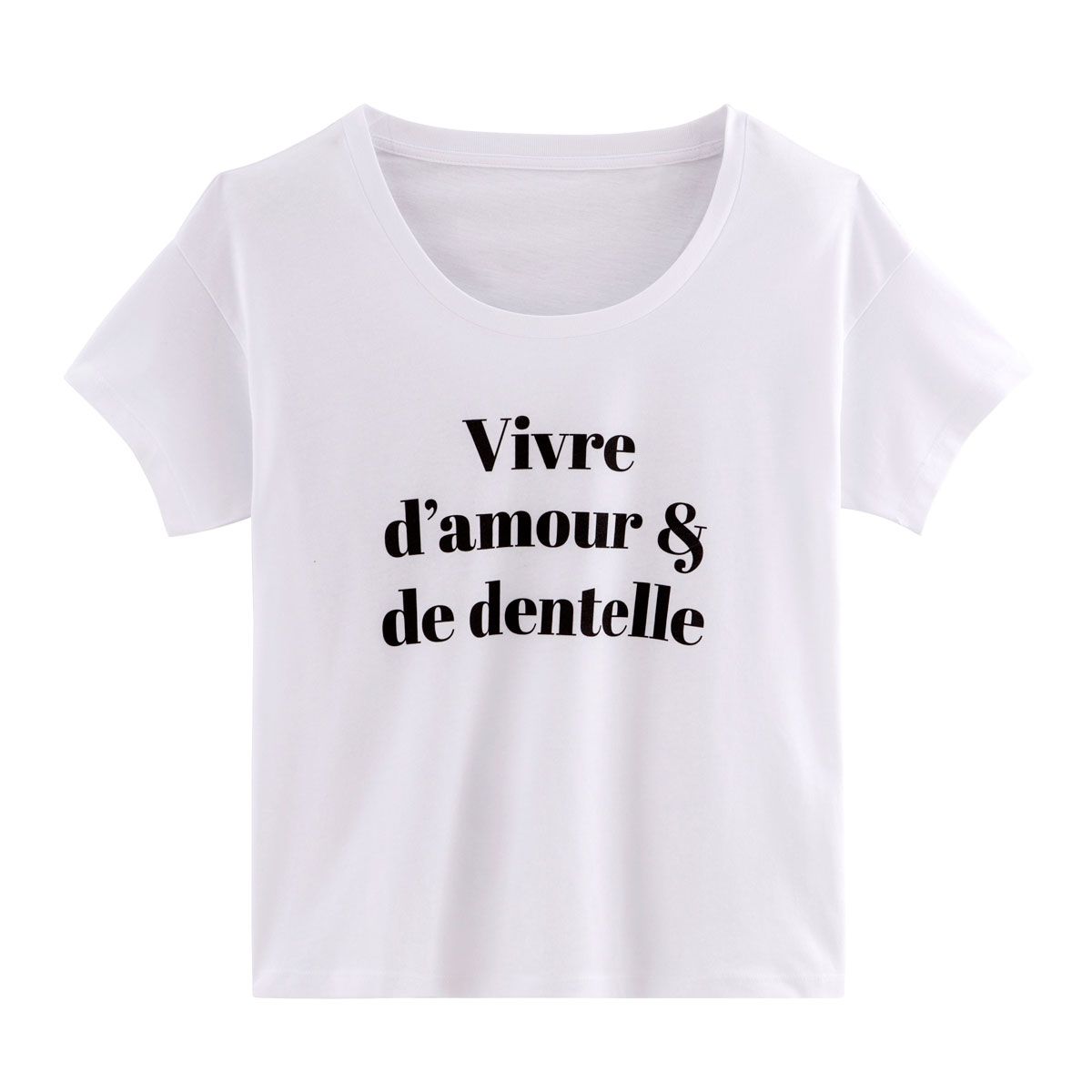T-shirt VIVRE D'AMOUR - Pomm'Poire - Modalova