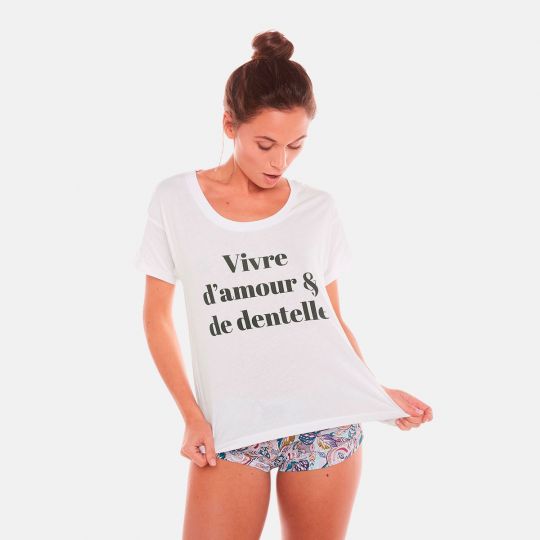 T-shirt VIVRE D'AMOUR