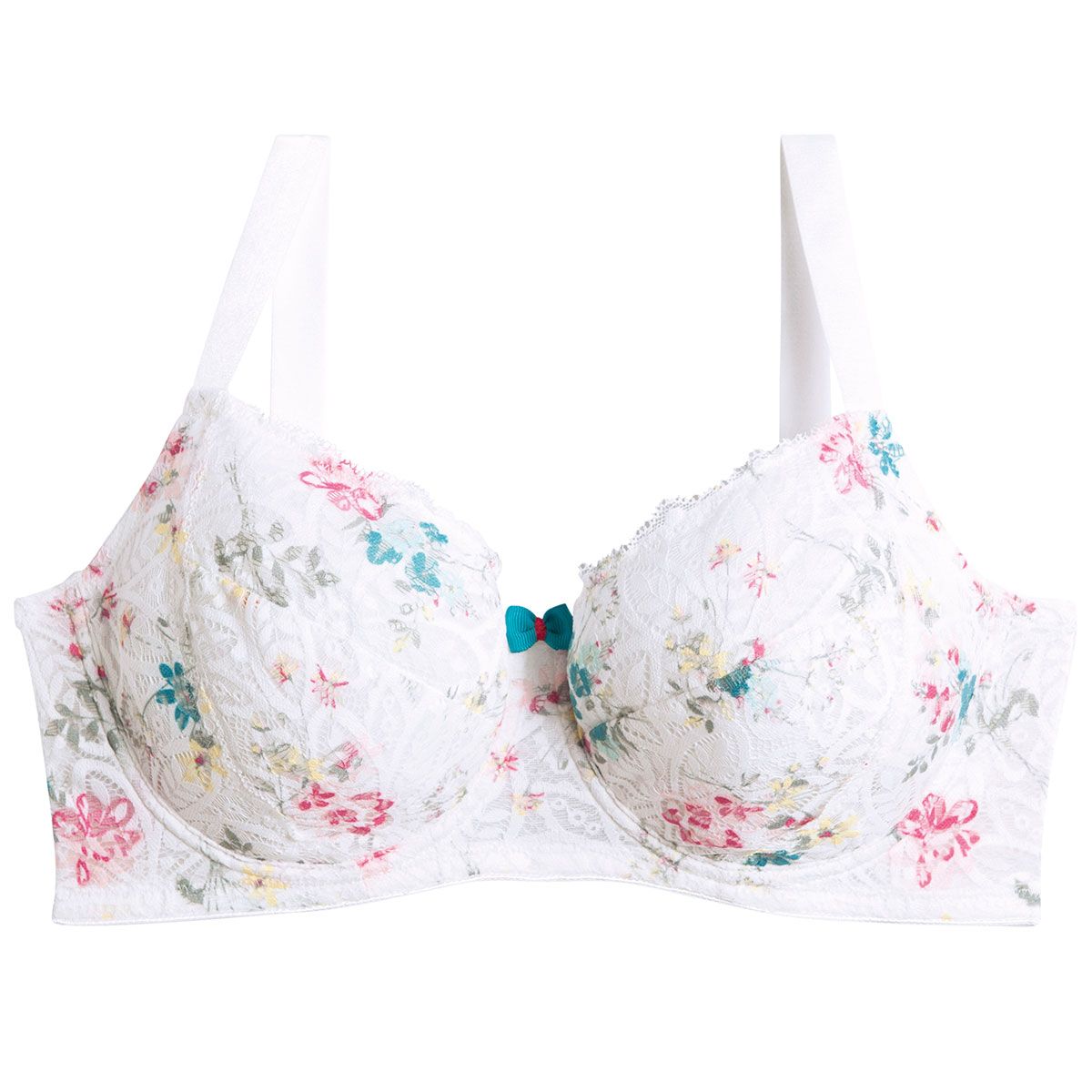 Soutien-gorge grand maintien blanc Zazie