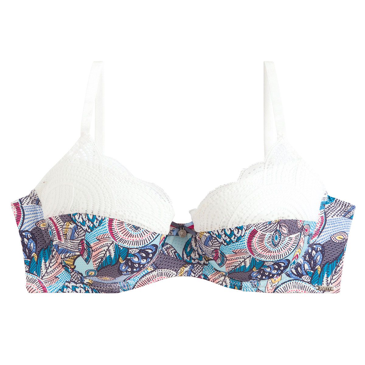 Soutien-gorge coques moulées bleu Iceland - Pomm'Poire - Modalova