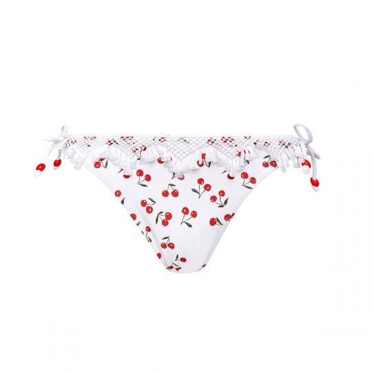 Slip de bain rouge Cerisier