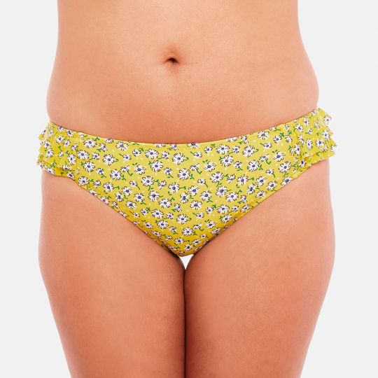 Slip de bain jaune Cigale