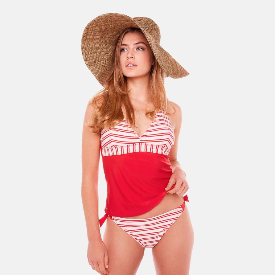 Tankini rouge Océan