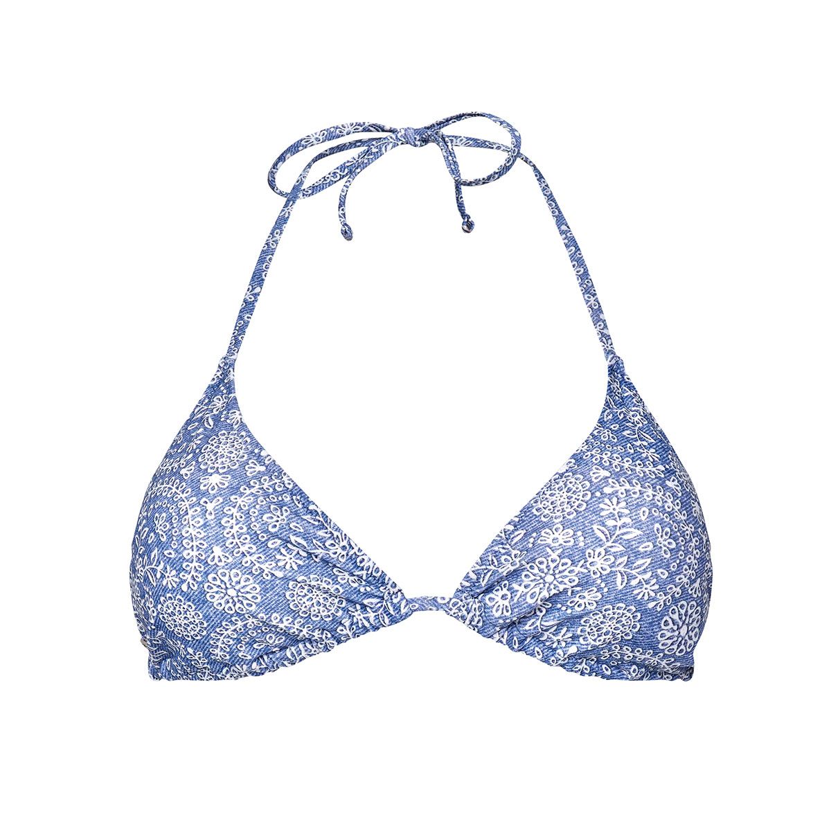 haut de maillot triangle bleu provence