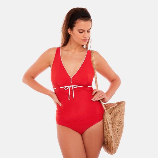 Tankini rouge Sud