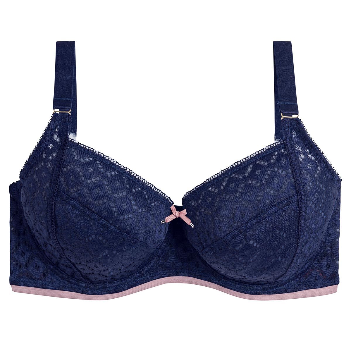 soutien-gorge grand maintien indigo/caramel aimant