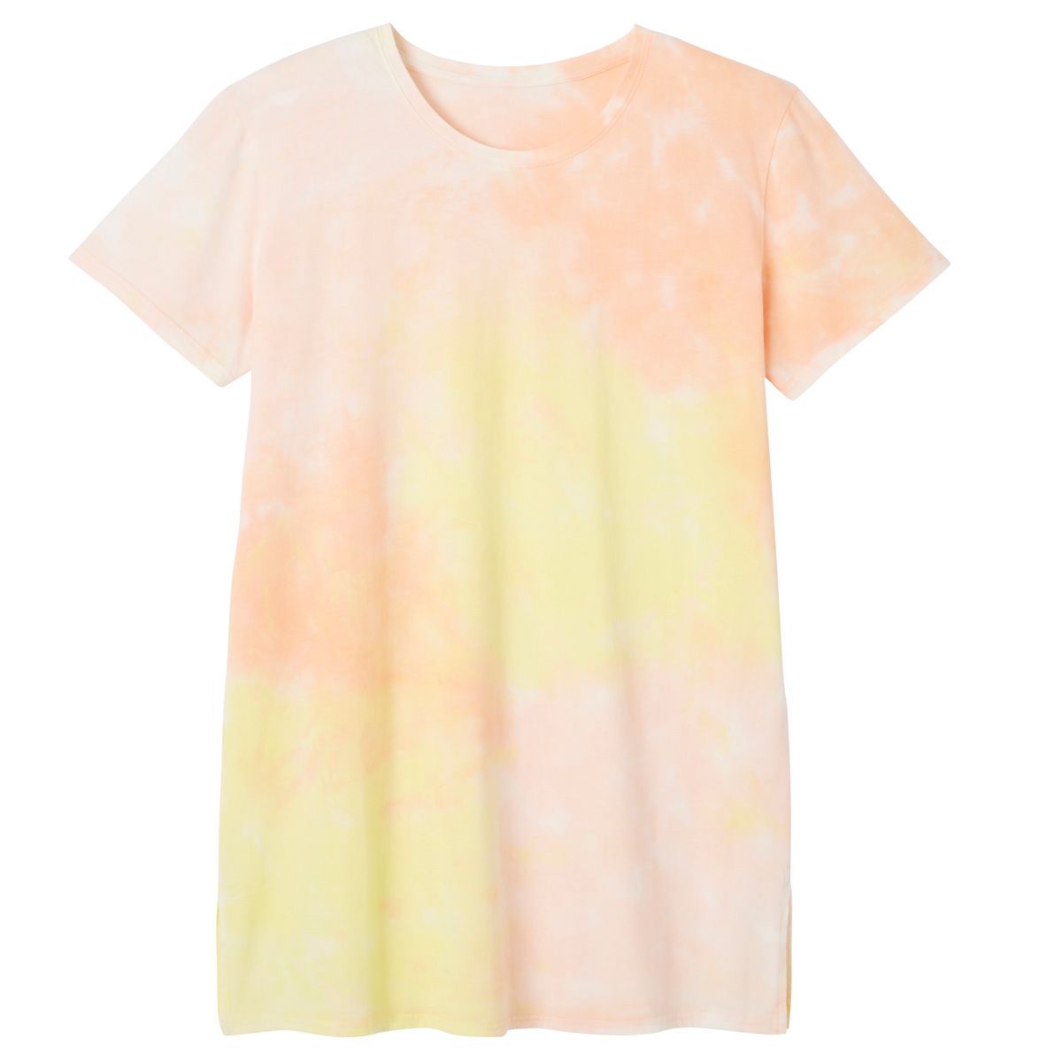 Big tee en coton bio imprimé tie & dye Woodstock - Pomm'Poire - Modalova