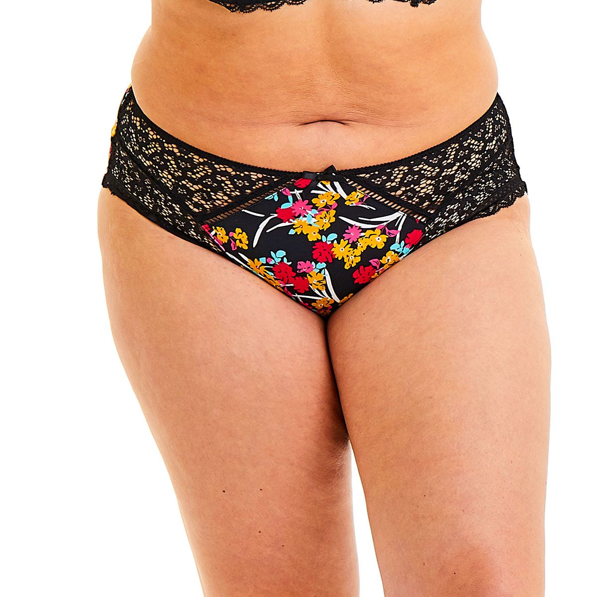 Shorty noir/jaune Elena - Pomm'Poire - Modalova