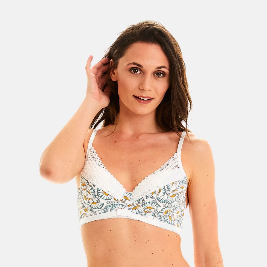 Soutien-gorge ampliforme coque moulée ivoire Imprévu