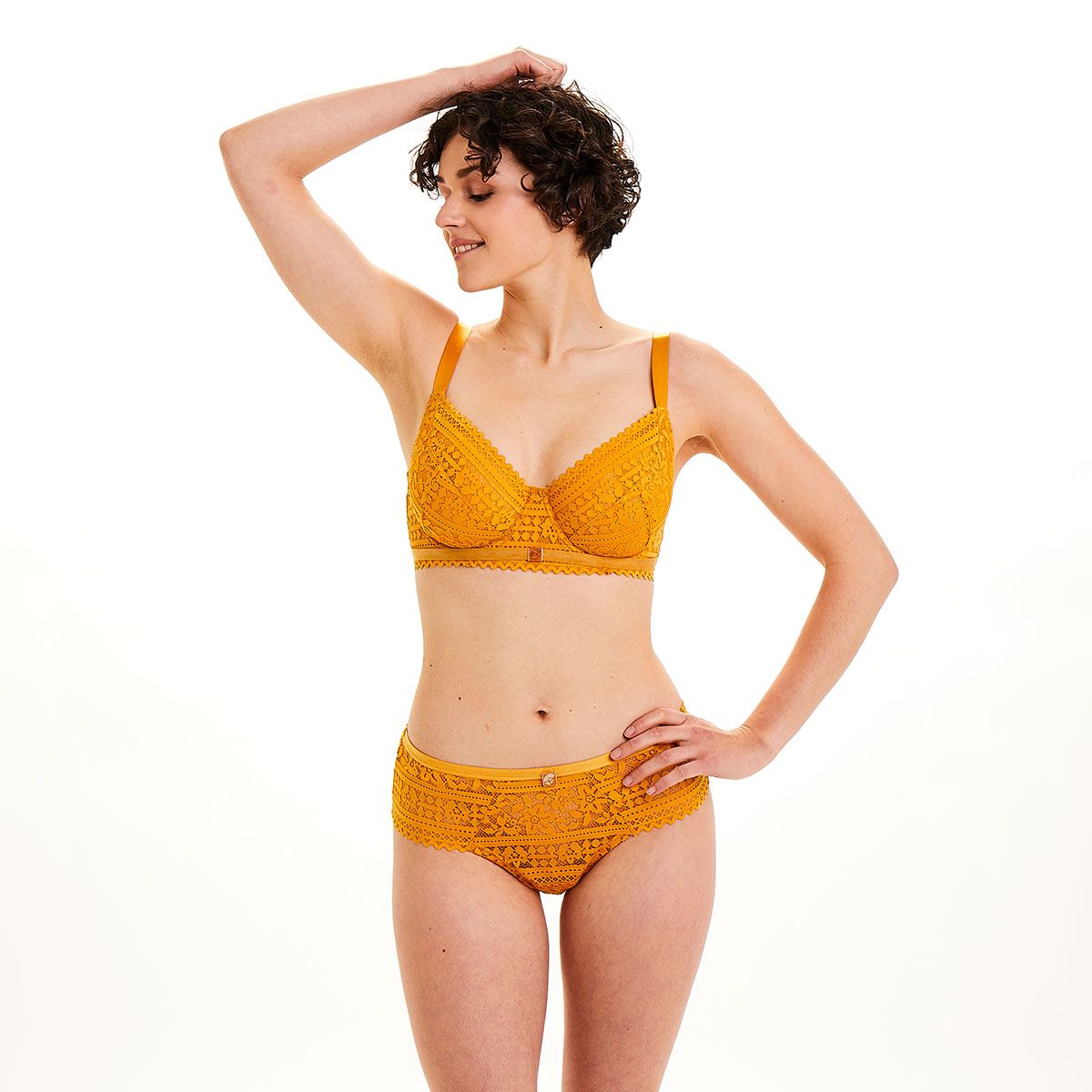Shorty jaune Imprévu - Pomm'Poire - Modalova