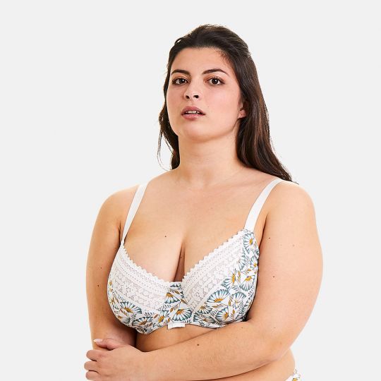 Soutien-gorge corbeille ivoire Imprévu