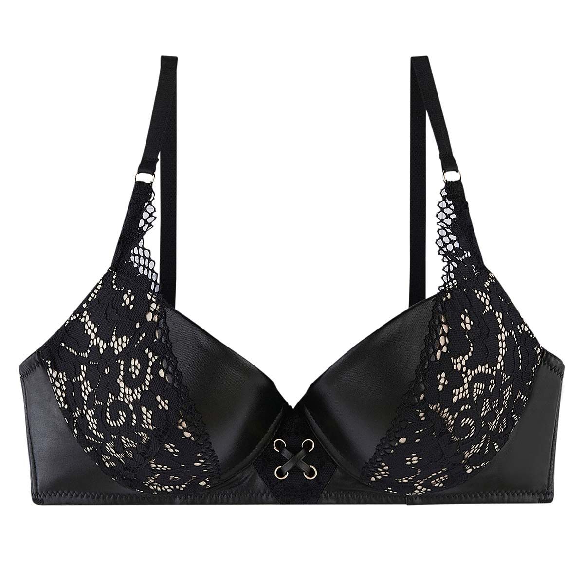 Soutien-gorge push-up noir Fakir