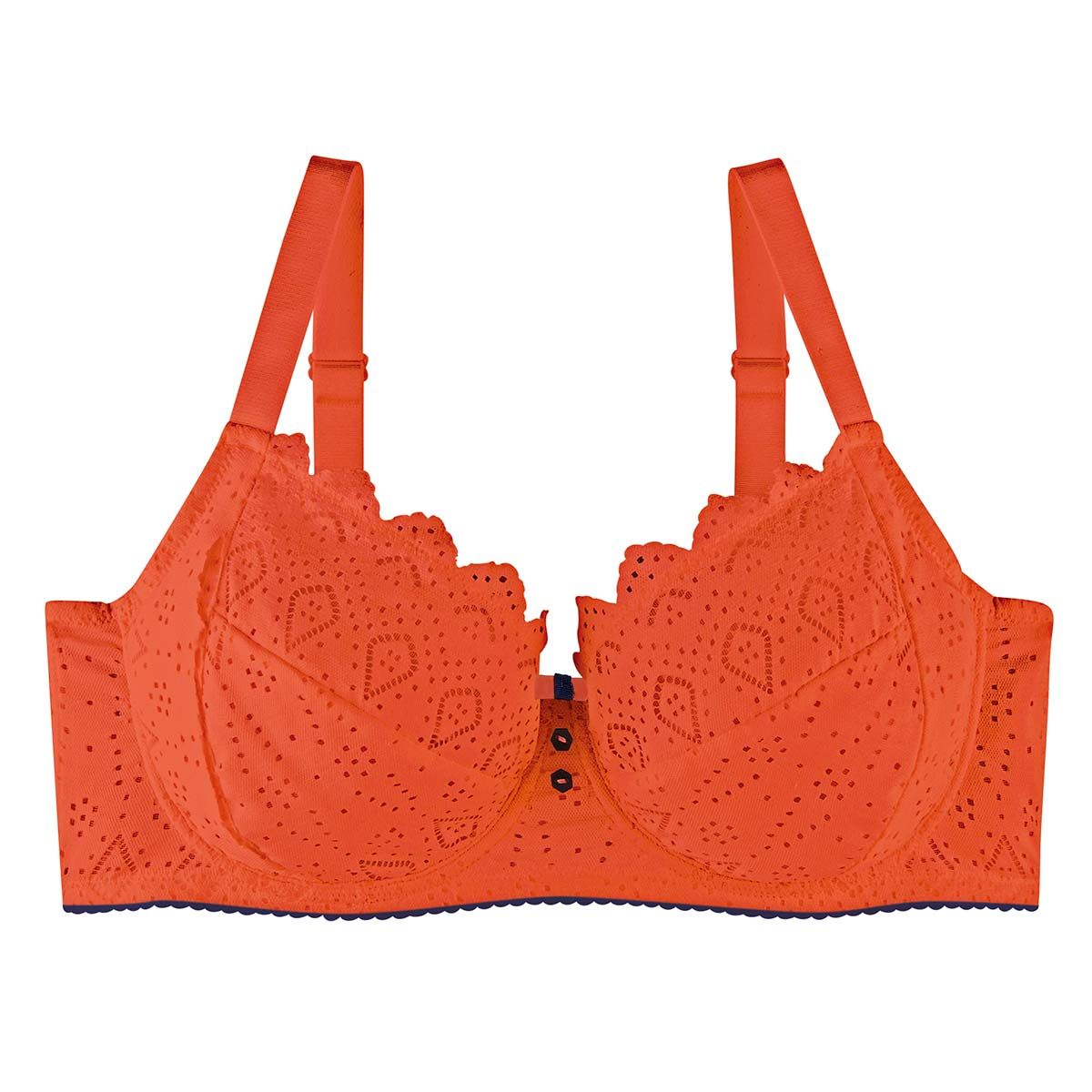 Soutien-gorge grand maintien orange Magma - Pomm'Poire - Modalova