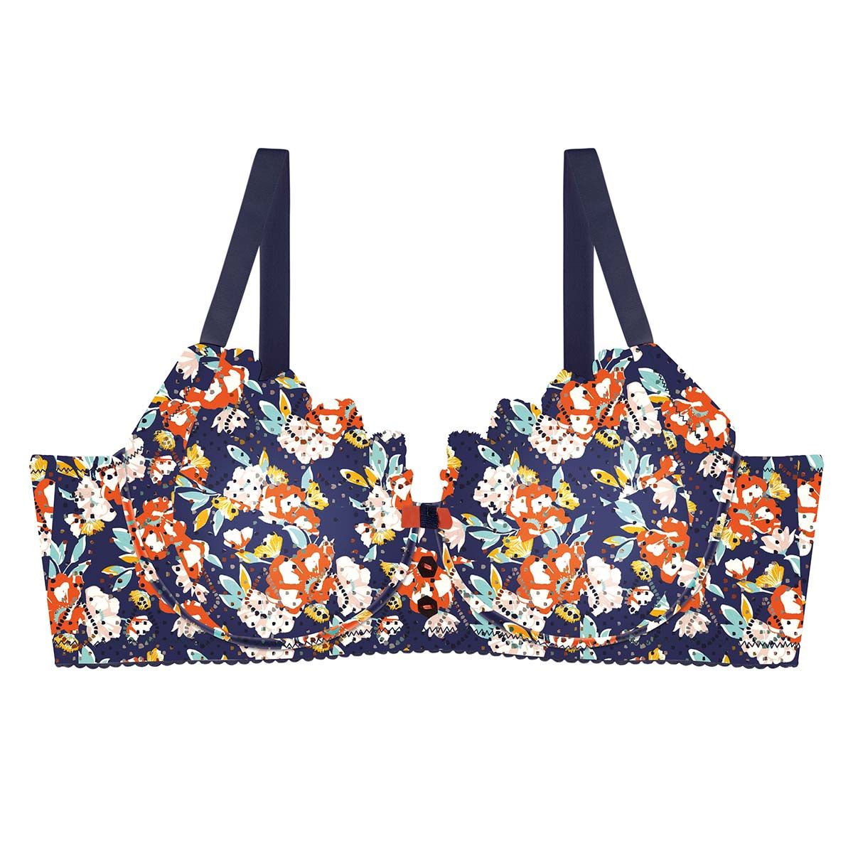 Soutien-gorge ampliforme coque moulée marine Magma - Pomm'Poire - Modalova