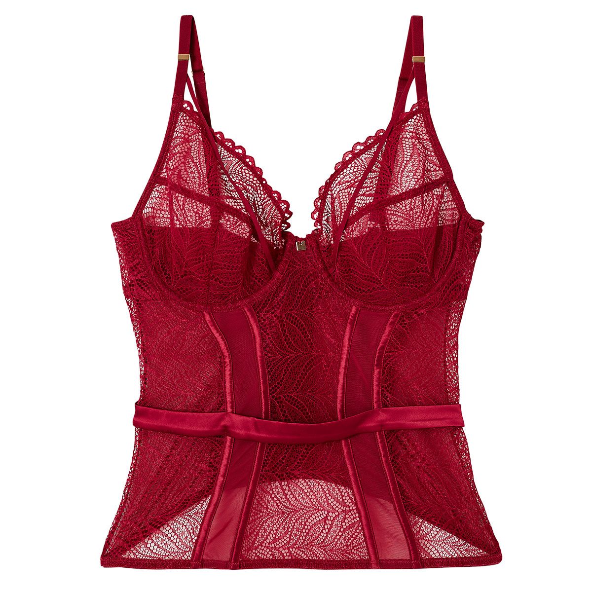 Corset bordeaux Amsterdam - Pomm'Poire - Modalova