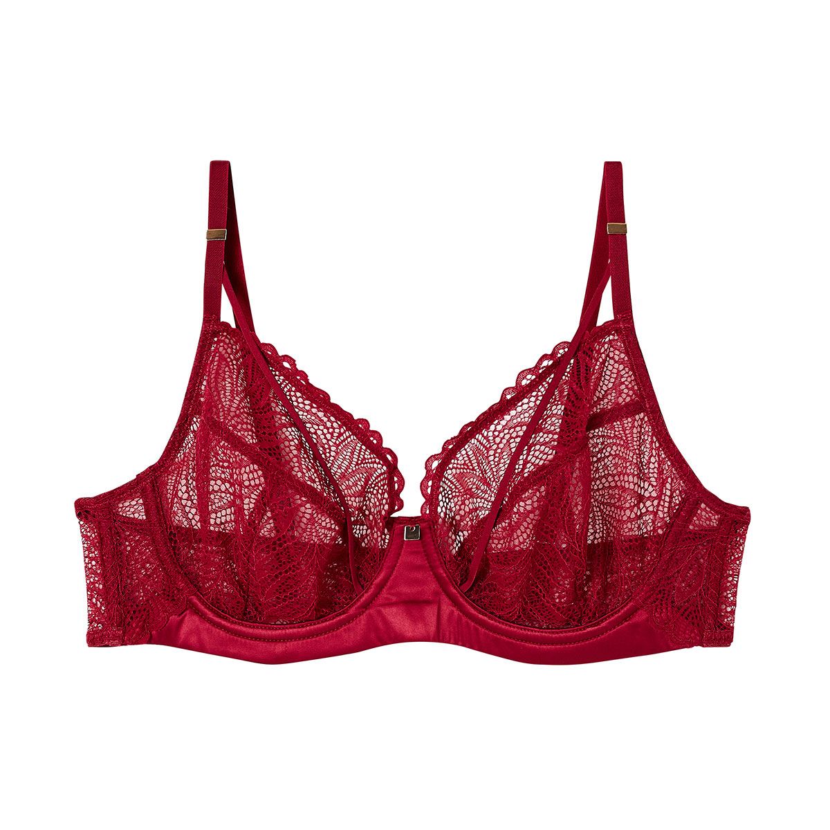 Soutien-gorge corbeille bordeaux Amsterdam