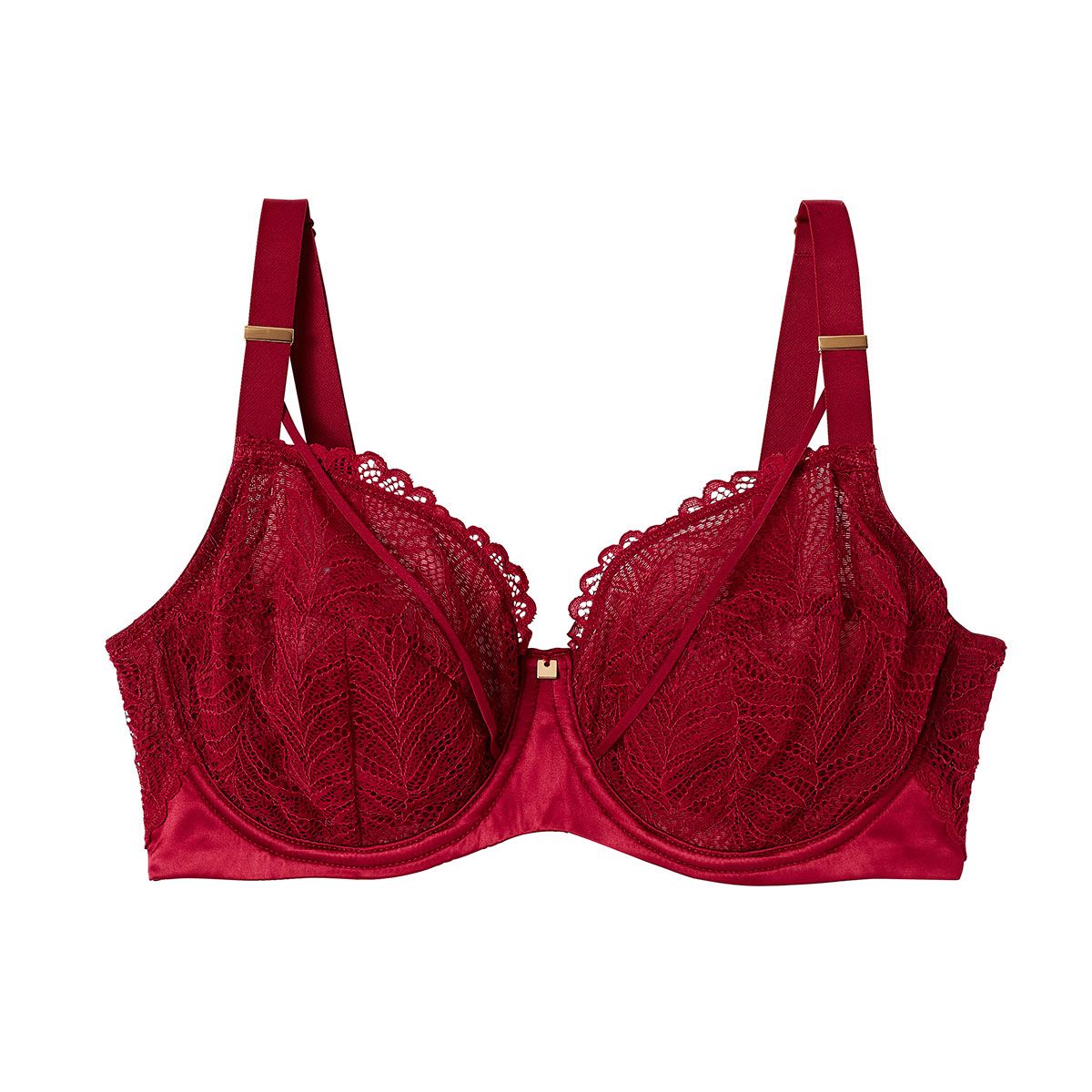 Soutien-gorge grand maintien bordeaux Amsterdam