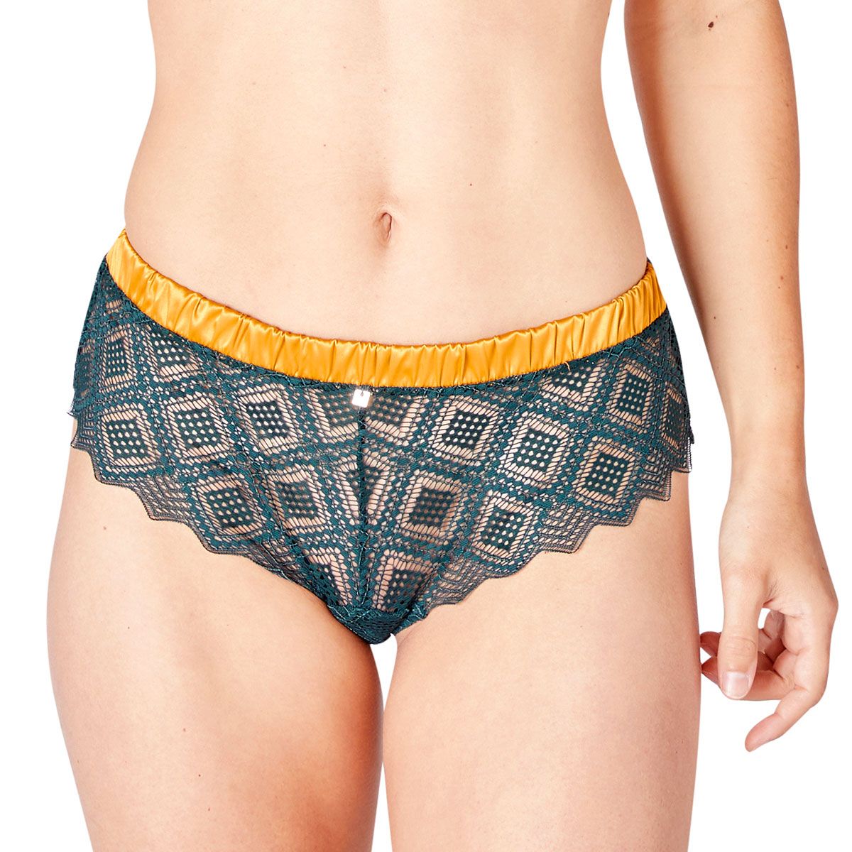 Shorty tanga vert Oslo