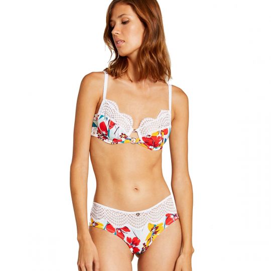 Soutien-gorge corbeille blanc Marilou