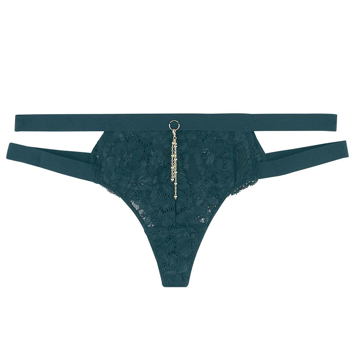 Tanga vert Tête à tête - Pomm'Poire - Modalova